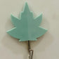 Canadian Leaf Waterproof Transparent Adhesive Hooks - 3 pcs