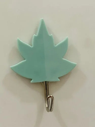 Canadian Leaf Waterproof Transparent Adhesive Hooks - 3 pcs