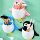 Penguine Toothpaste Holder - 2 Pcs